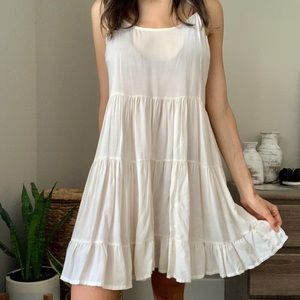 White summery dress